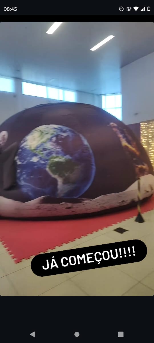 1° edição do a planetário itinerante em Divinópolis. Dia 12/09/24